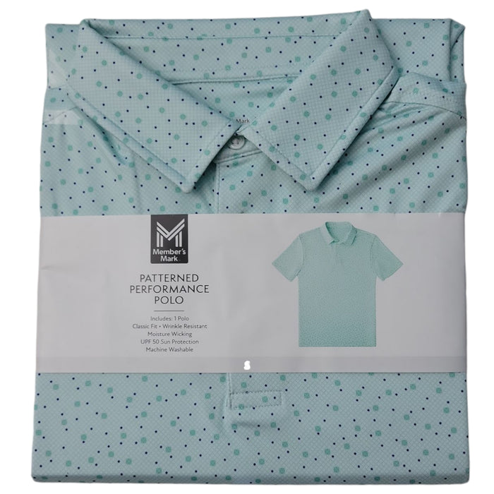 Member's Mark Men's Soft Moisture Wicking Performance Polo