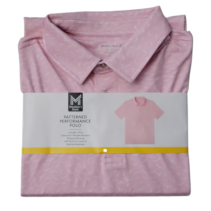 Member's Mark Men's Soft Moisture Wicking Performance Polo