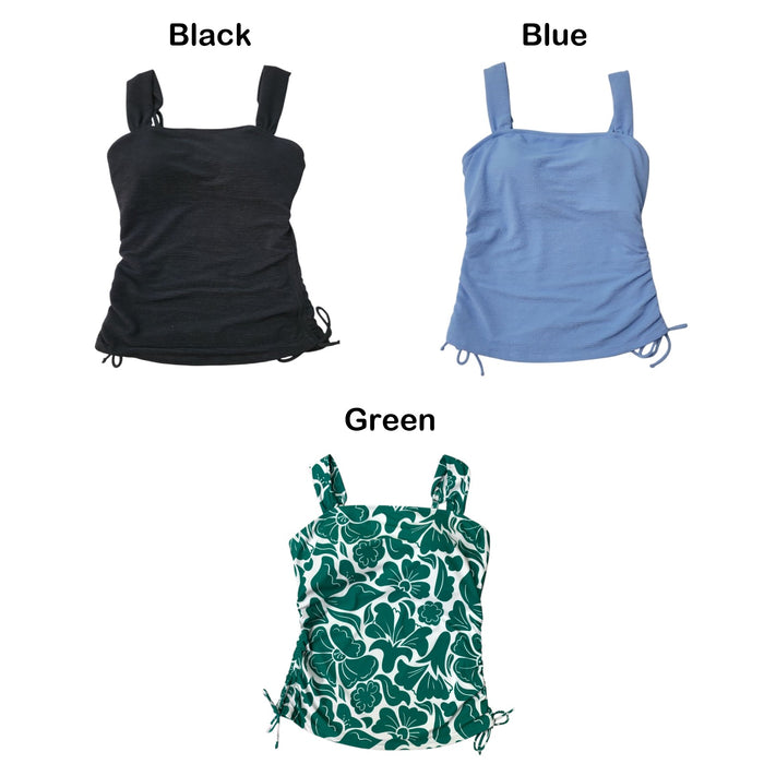 Member's Mark Women's Adjustable Straps Tankini Top