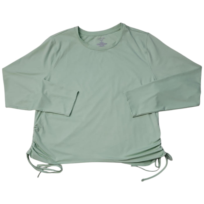 Member's Mark Women's Ruched Buttery Soft Long Sleeve Top