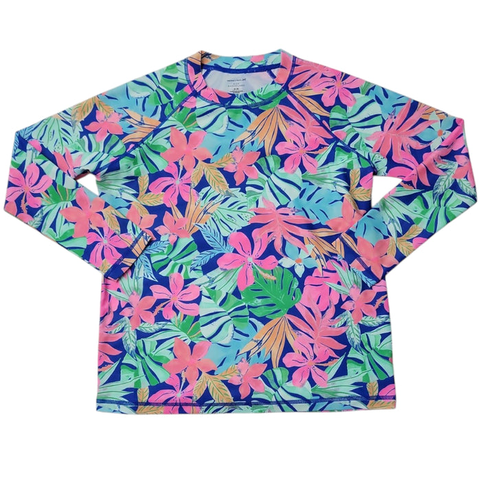 Member's Mark Girls UPF 50+ Long Sleeve Stretch Rashguard
