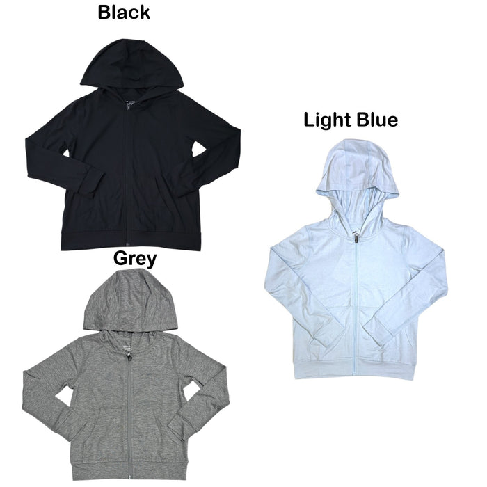 Member's Mark Girl's Favorite Soft Jersey Zip Up Jacket