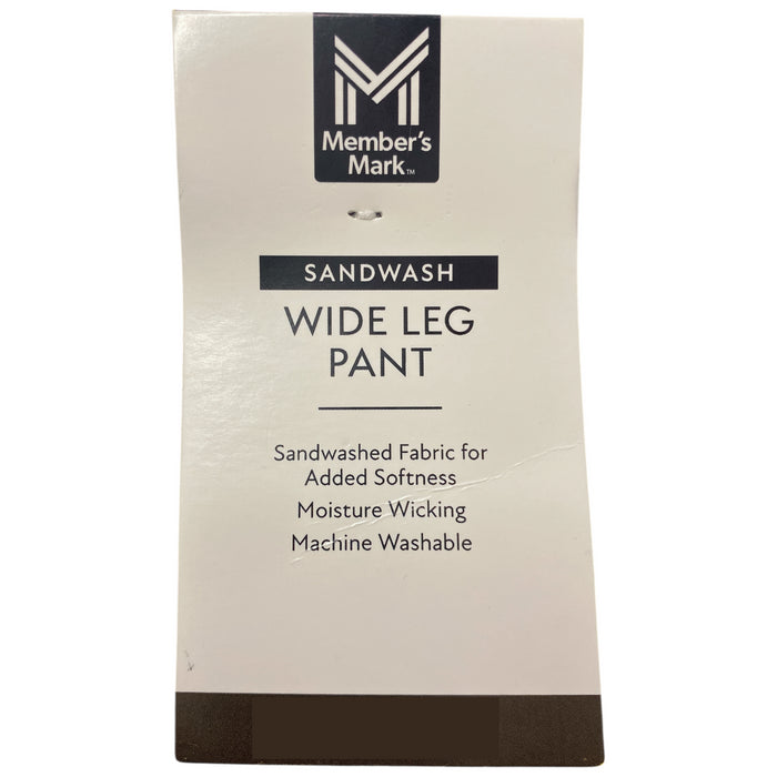 Member's Mark Girls Sandwash Moisture Wicking Wide Leg Pant