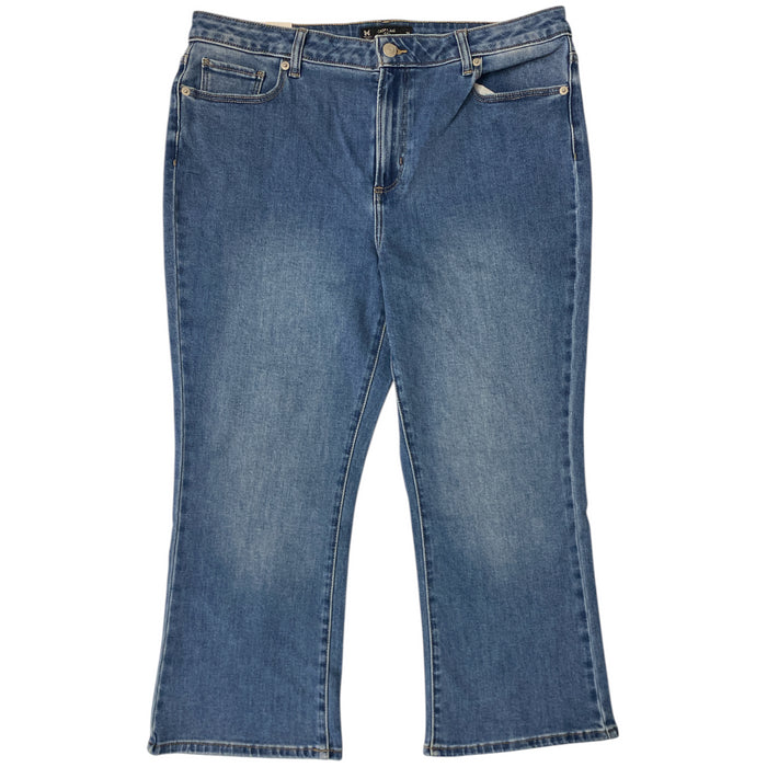 Member's Mark Women's High Rise Crop Flare Stretch Jeans