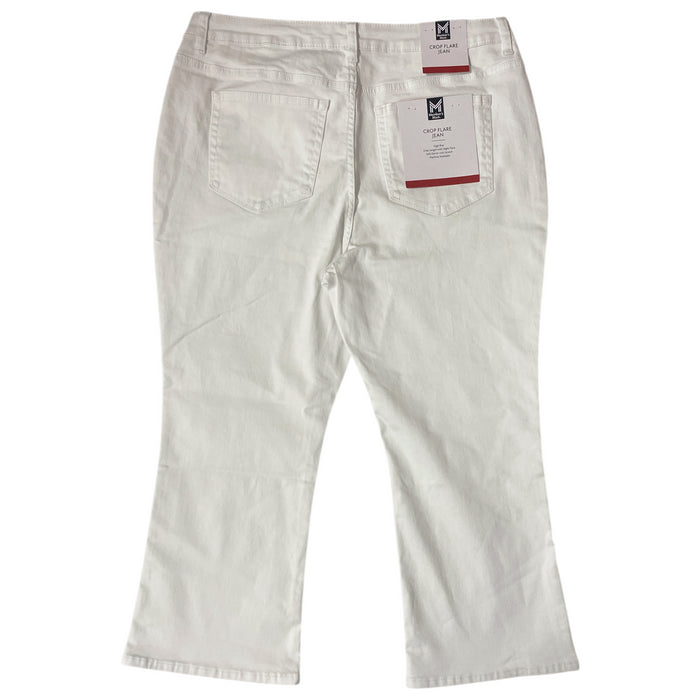 Member's Mark Women's High Rise Crop Flare Stretch Jeans