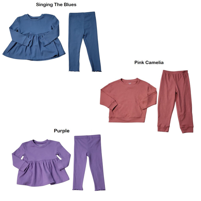 Member's Mark Girls 2-Piece Shirt Pants Playwear Set, F2433960