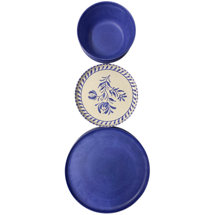 Member's Mark Lightweight Break Resistant Melamine Dinnerware Set, 12pc