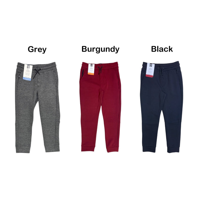 Member's Mark Boy's Elastic Waist Double Knit Active Jogger with Pockets