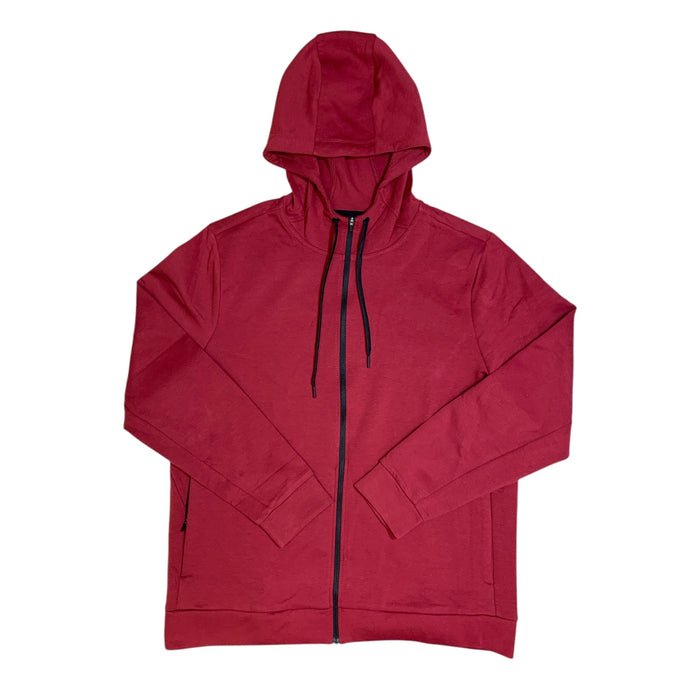 Member's Mark Mens Active Fill Zip Hoodie, Double Knit, Zippered Front Pocket