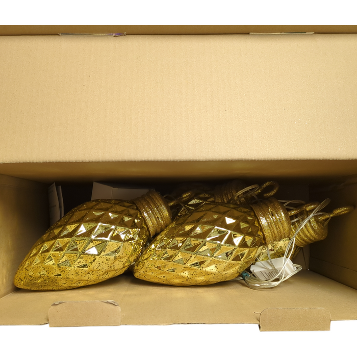 Member's Mark 8 Function Jumbo LED C9 Lights, 5ct, Warm White