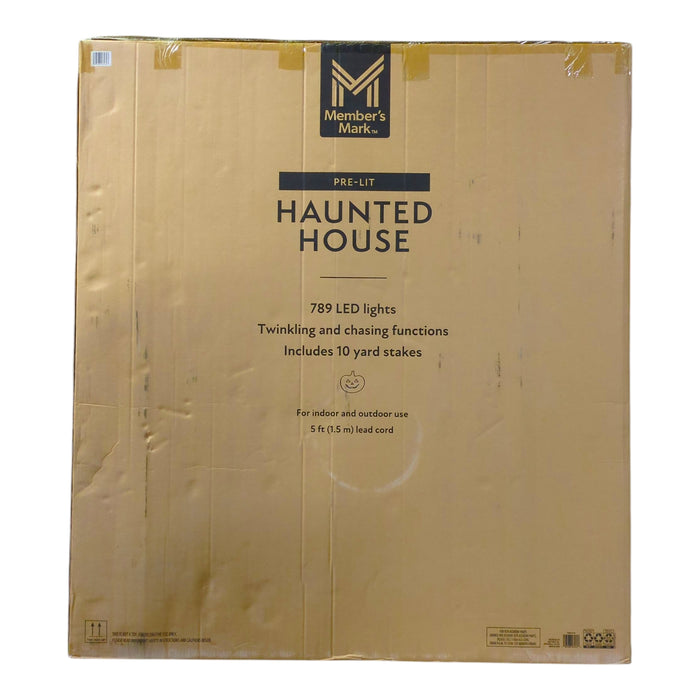 Member's Mark LED Pre-Lit Haunted House Arch, 10ft