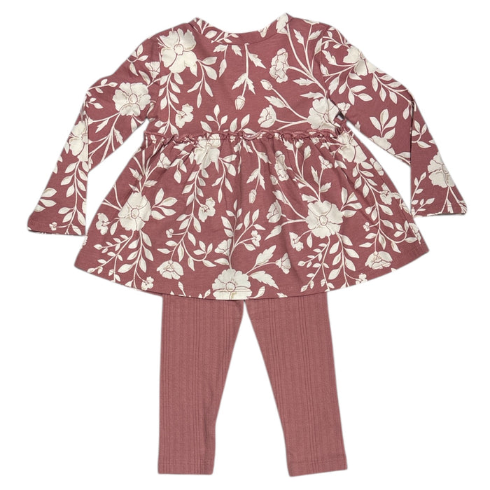 Member's Mark Baby Girls Easy Pull-On 2-Piece Playwear Set