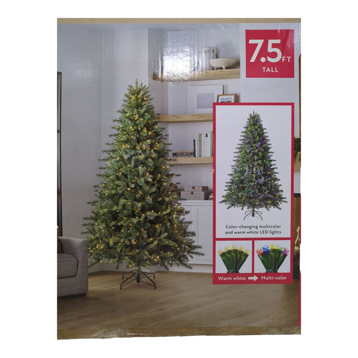 Member's Mark 800 LED Prelit Augusta Pine Christmas Tree, 7.5ft