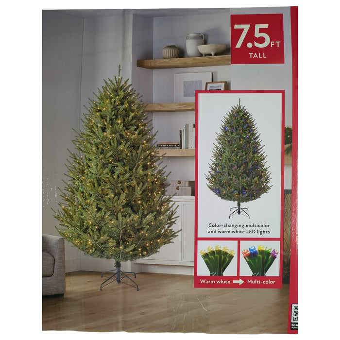 Member's Mark 1000 Color Changing LED Pre-Lit Duchess Fir Christmas Tree, 7.5ft