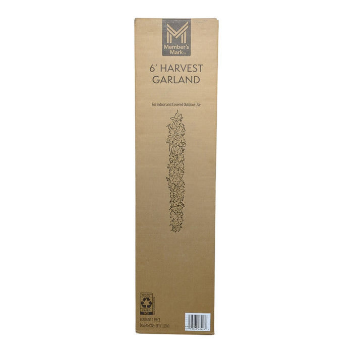 Member's Mark 6' Synthetic Harvest Hydrangea Garland