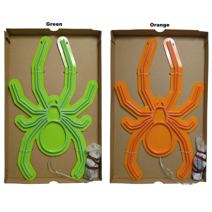 Member's Mark Neon Halloween Spider Wall Decor