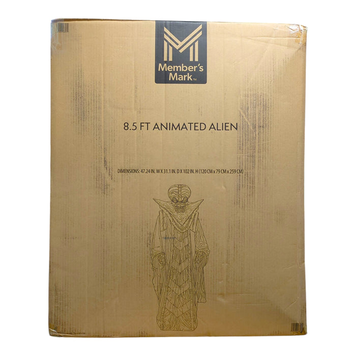 Member's Mark LED Pre-Lit Animated Alien, 8.5ft