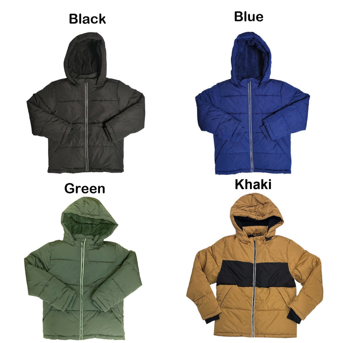 Member's Mark Toddler & Boys Regular Fit Wind Resistant Puffer Jacket