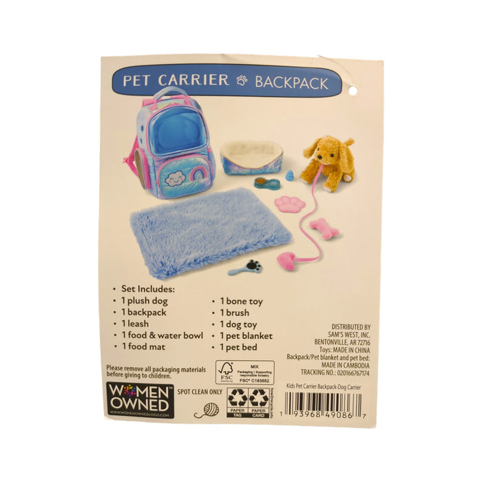 Member's Mark Kids Space Capsule Pet Carrier Set, 10 pc