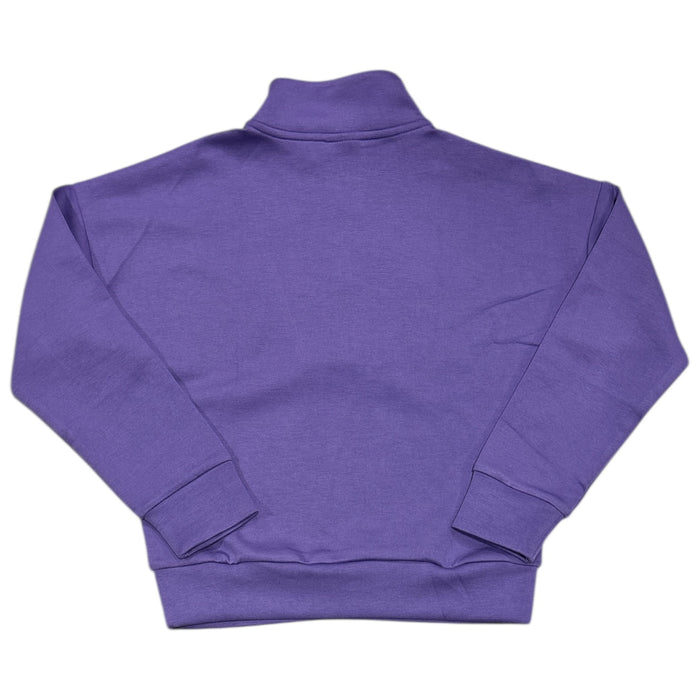 Member's Mark Girls Brushed Fabric Sandwash Quarter Zip Pullover