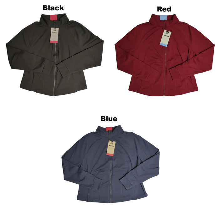 Member's Mark Women's Brushed Lining Full Zip Extra Warm Jacket