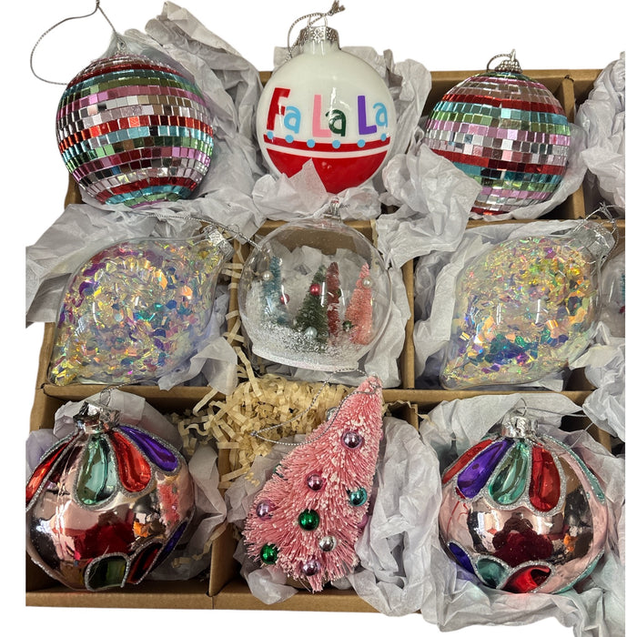 Member's Mark Holiday Keepsake Ornament Collection, 18 Piece