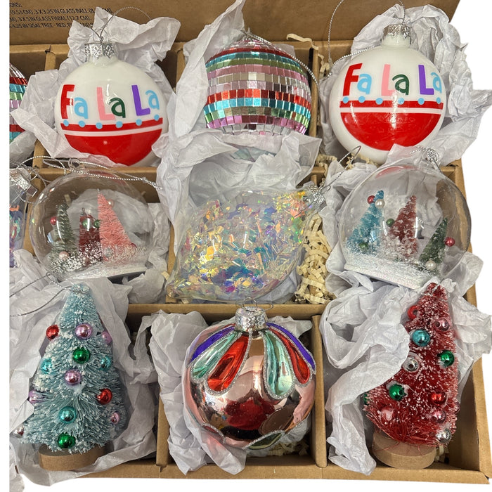 Member's Mark Holiday Keepsake Ornament Collection, 18 Piece