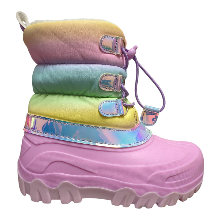Member's Mark Kids Girls Easy On Bungee Laced Snow Boot