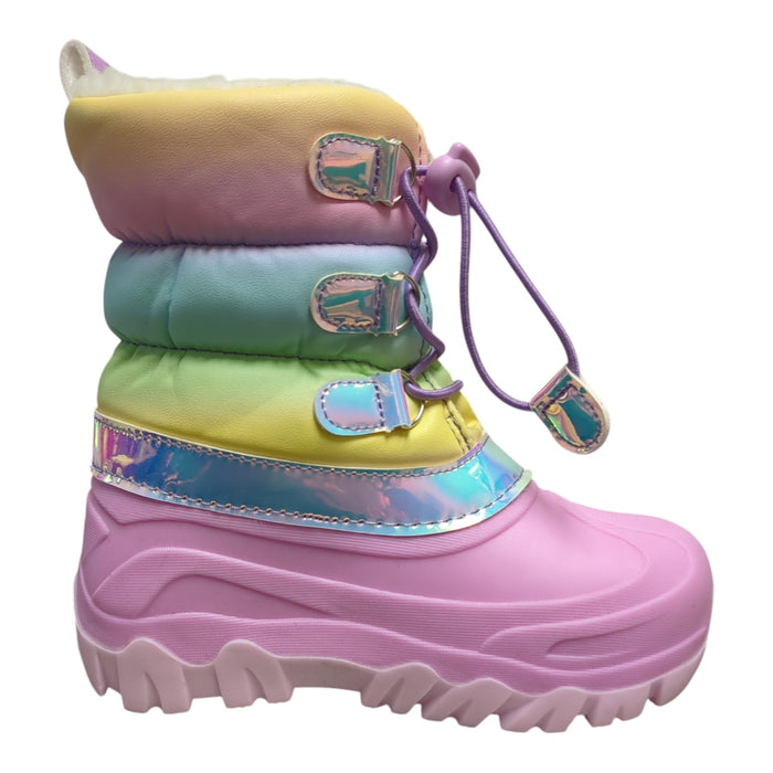 Member's Mark Kids Girls Easy On Bungee Laced Snow Boot