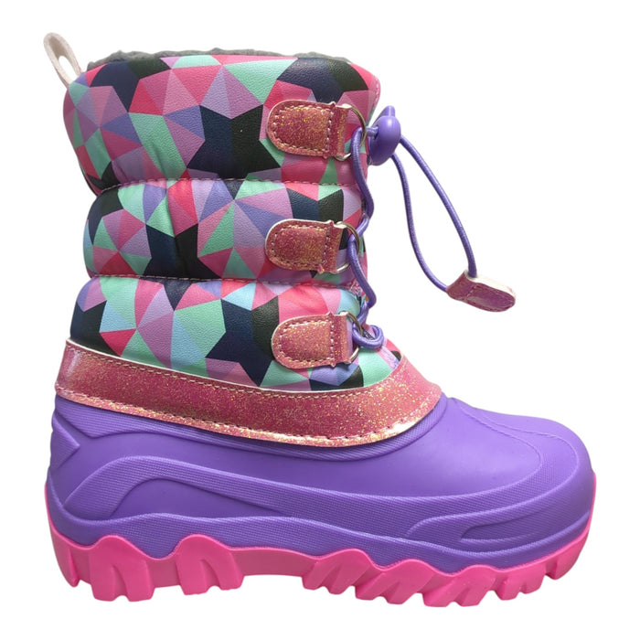 Member's Mark Kids Girls Easy On Bungee Laced Snow Boot