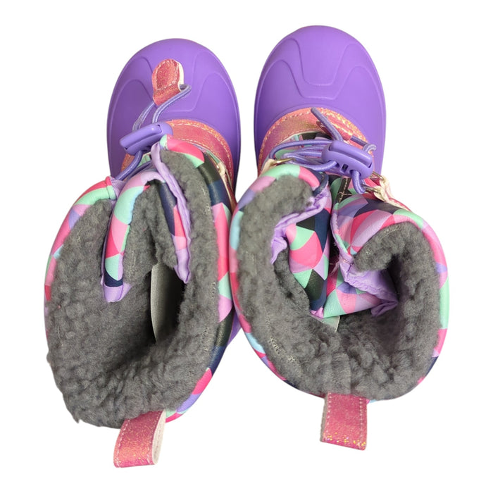 Member's Mark Kids Girls Easy On Bungee Laced Snow Boot