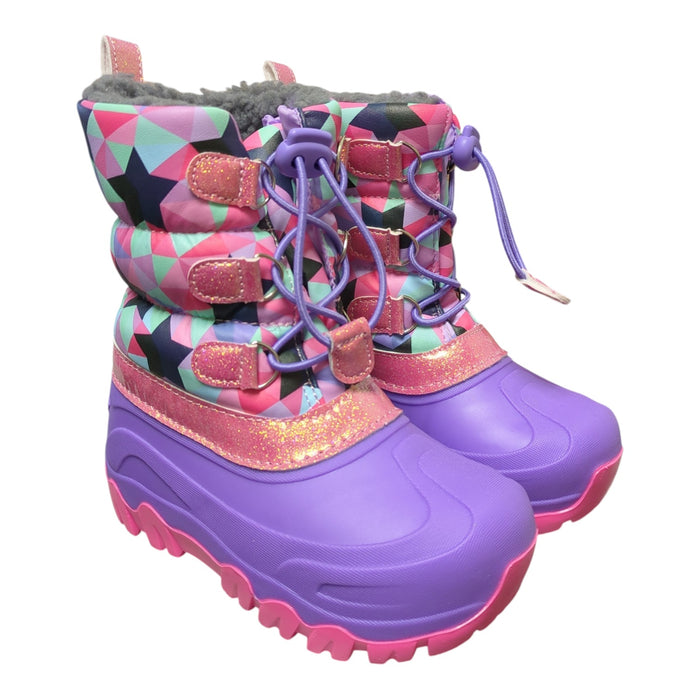 Member's Mark Kids Girls Easy On Bungee Laced Snow Boot
