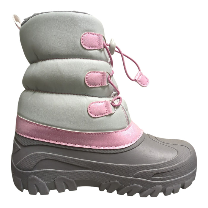 Member's Mark Youth Girls Easy On Bungee Laced Snow Boot
