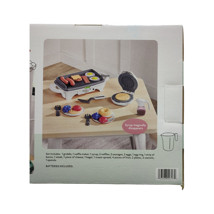 Member's Mark 25pc Gourmet Breakfast Cooking Playset for Kids, White