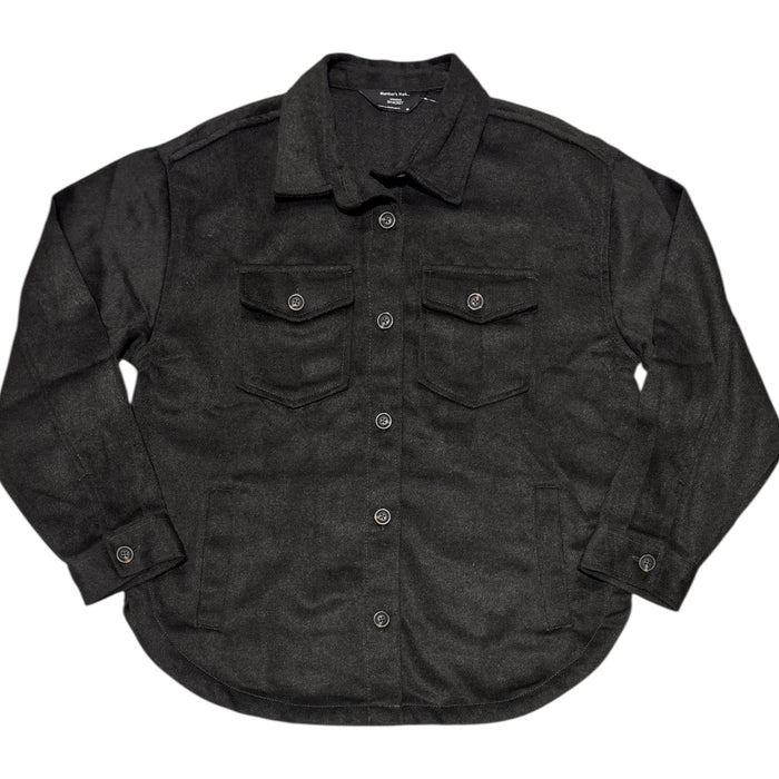 Member's Mark Women's Button Up Collared Warm Cozy Shacket