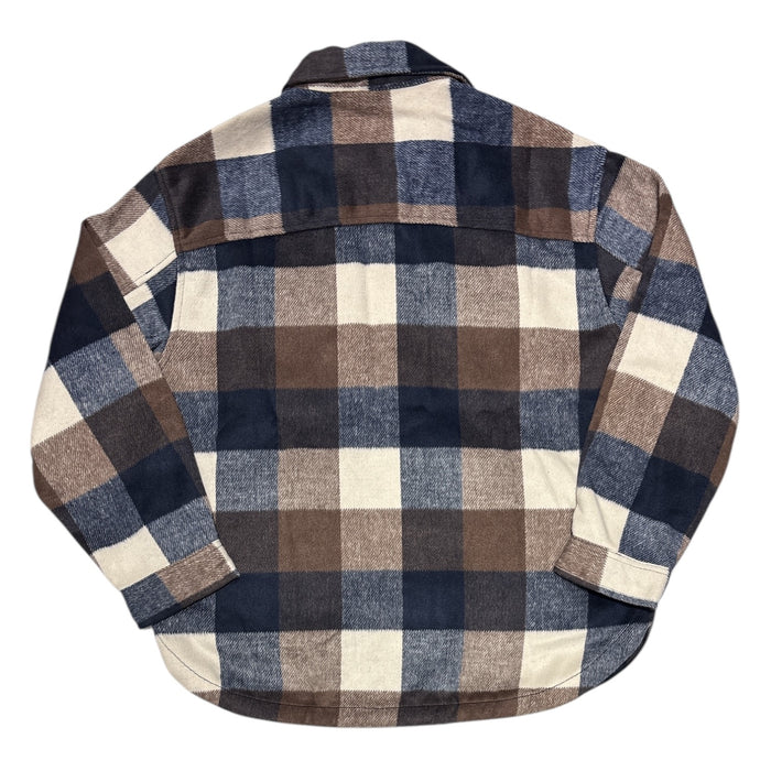 Member's Mark Women's Button Up Collared Warm Cozy Shacket