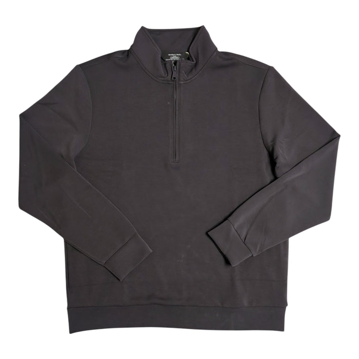 Member's Mark Men's Soft Sandwash Quarter Zip Mock Neck Pullover