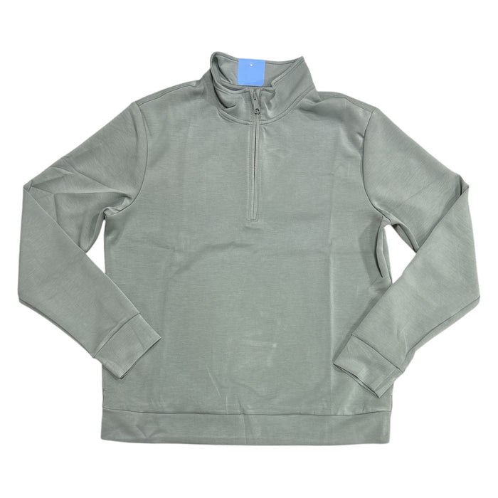 Member's Mark Men's Mock Neck Soft Sandwash Quarter Zip Pullover