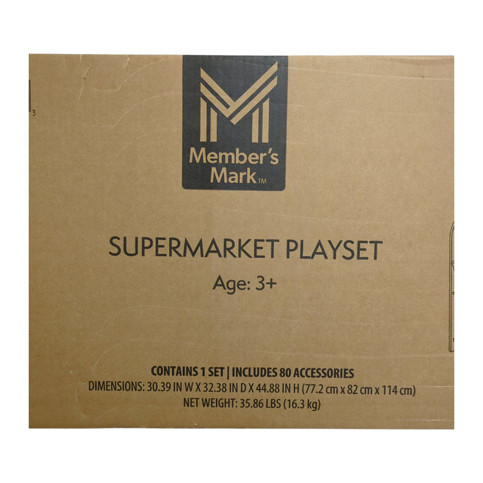 Member's Mark Supermarket Playcenter, Includes 80 Accessories, Sound Functions