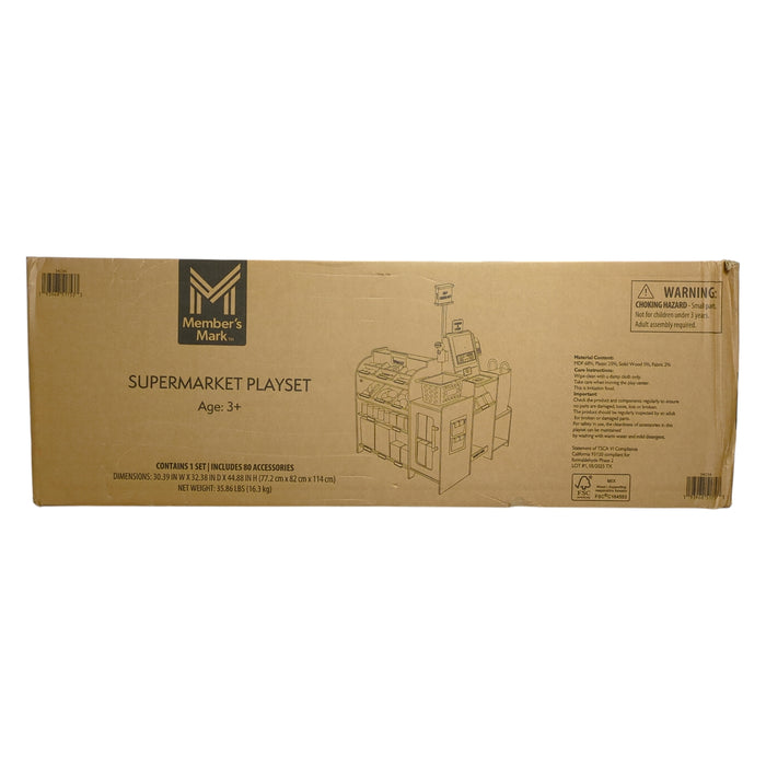 Member's Mark Supermarket Playcenter, Includes 80 Accessories, Sound Functions