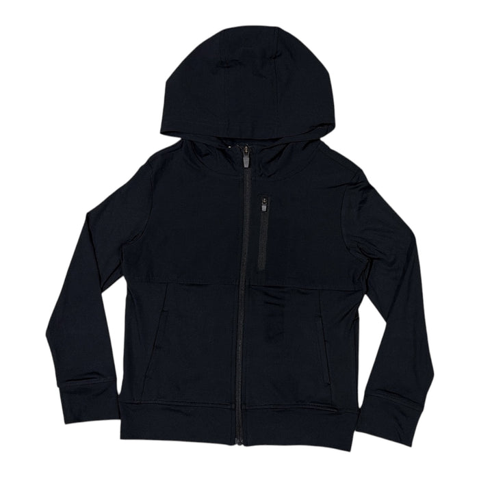 Member's Mark Boys Lightweight UPF 30 Full Zip Mixed Media Pocketed Hoodie