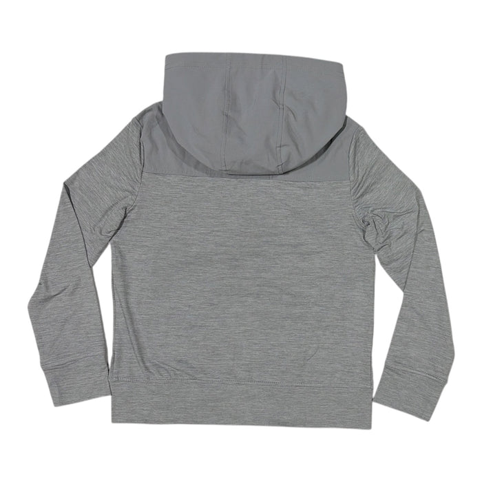 Member's Mark Boys Lightweight UPF 30 Full Zip Mixed Media Pocketed Hoodie