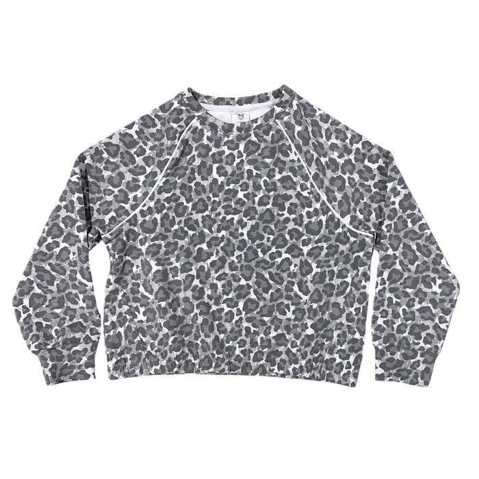 Member's Mark Girls Regular Fit Long Sleeve Sandwash Crew Neck Pullover