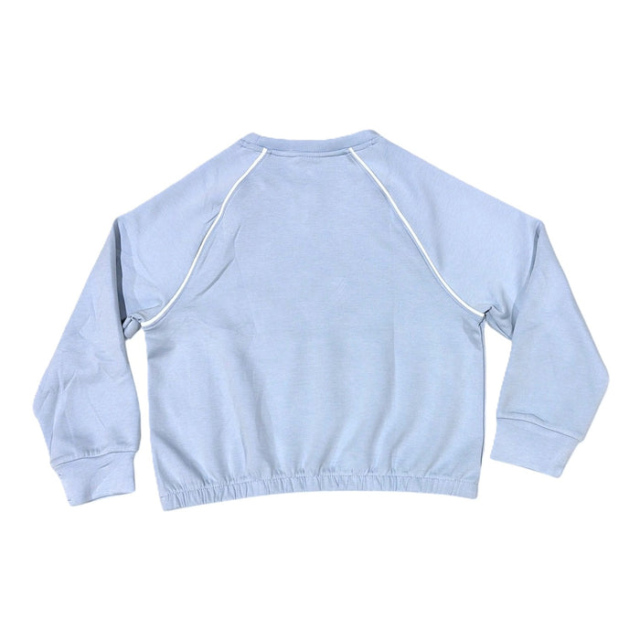 Member's Mark Girls Regular Fit Long Sleeve Sandwash Crew Neck Pullover