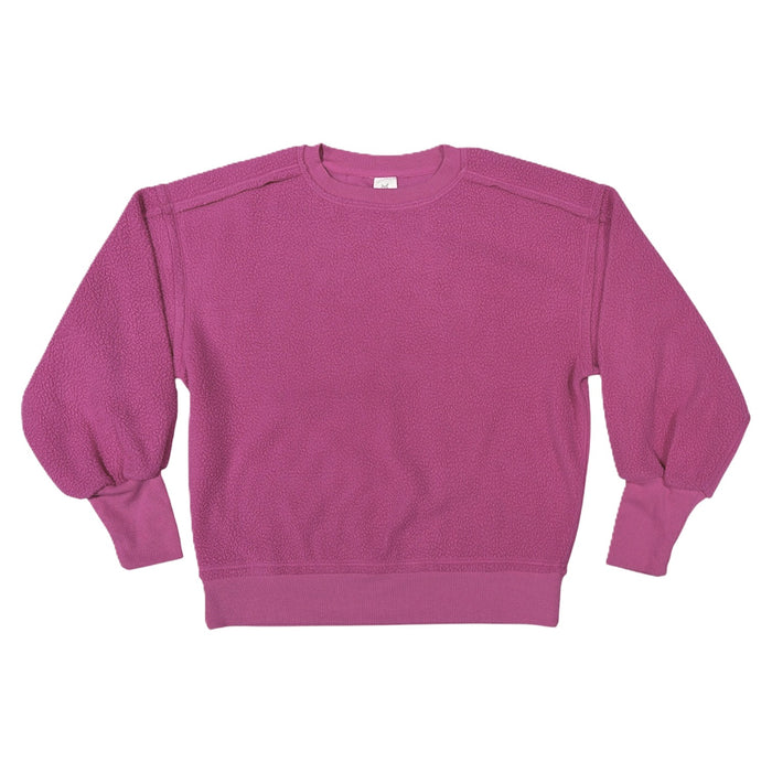 Member's Mark Women's Cozy Midweight Oversized Crewneck Sweatshirt