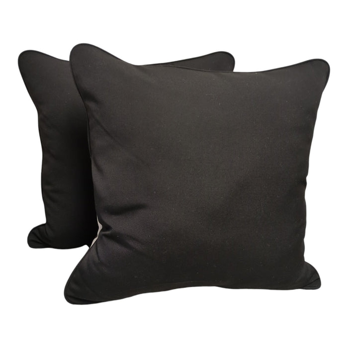 Member's Mark Cabana Outdoor Accent Pillows with Sunbrella Fabric, Set of 2