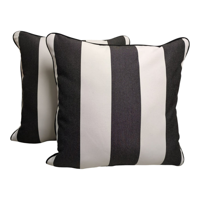 Member's Mark Cabana Outdoor Accent Pillows with Sunbrella Fabric, Set of 2
