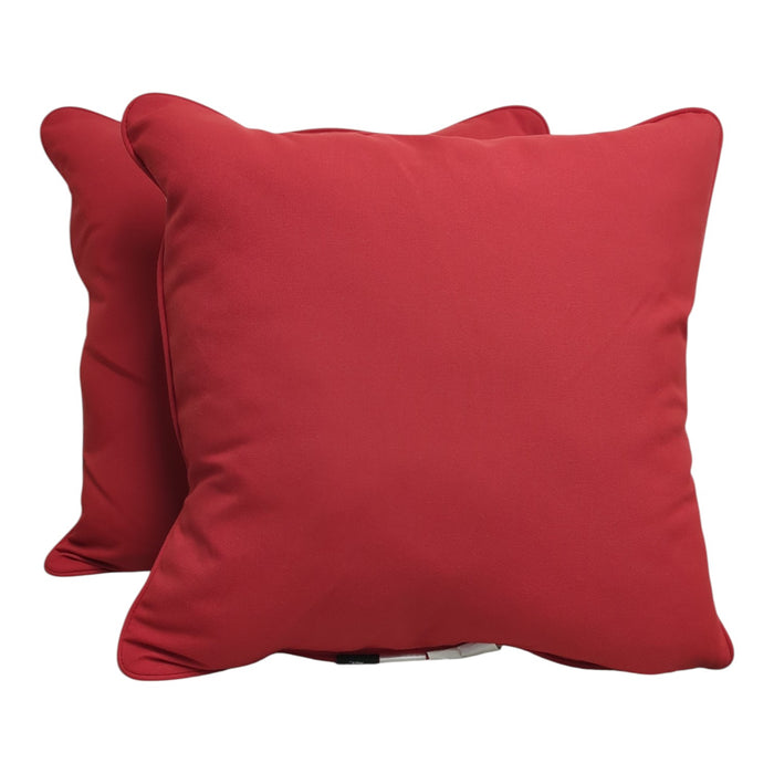 Member's Mark Cabana Outdoor Accent Pillows with Sunbrella Fabric, Set of 2