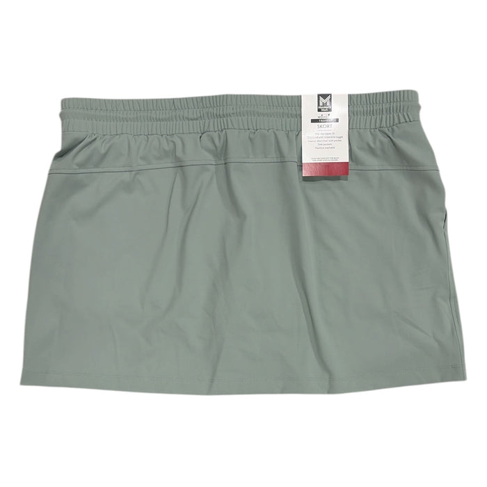 Member's Mark Womens Classic Fit Mid Rise Soft Stretch Travel Skort