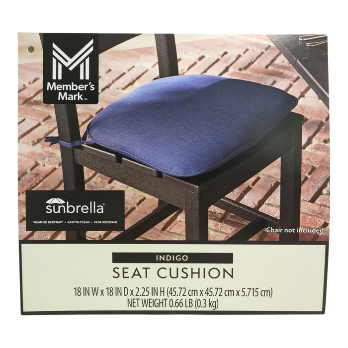 Member's Mark 18" Dining Cushion with Sunbrella Fabric